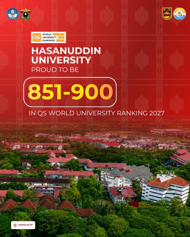 
					Lompatan Prestasi Unhas dalam Pemeringkatan Dunia QS WUR 2027